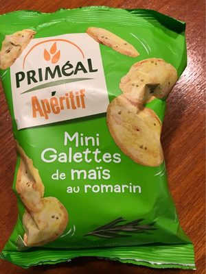 Primeal - Mini Galettes De Maïs Au Romarin - 3380380068560