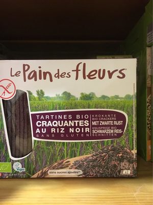 Tartines Bio Craquantes Au Riz Noir - 3380380079139