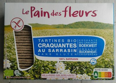 Tartines bio craquantes au sarrasin sans gluten - 3380380089800