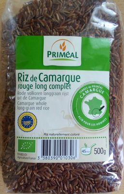 Riz de Camargue rouge long complet - 3380390010306