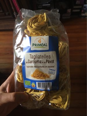 Tagliatelles Curcuma Pavot - 3380390169516