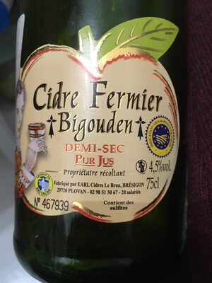 Cidre Fermier Bigouden - 3383790000038