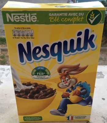 Nesquik Céréales Chocolat Blé complet - 3387390325195