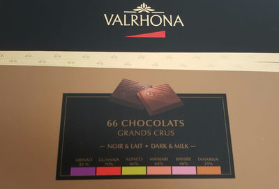 66 Carrés De Chocolat Noir Collection Grands Crus - 3395320066858