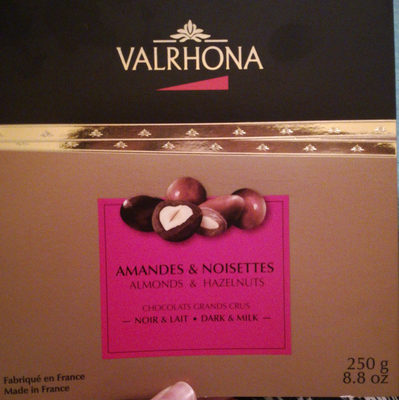 Amandes & Noisettes - Grands Crus Chocolat Noir Au Lait - 3395328144145