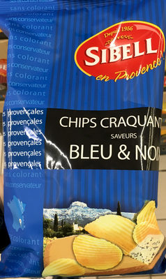 Chips craquantes saveurs Bleu & Noix - 3396111000808