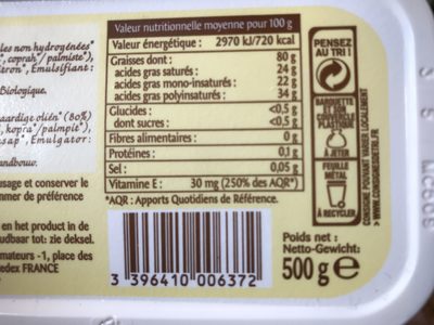 Margarine - 3396410006372