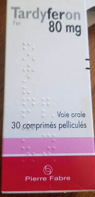 Tardyferon 80 mg comprimés enrobés - 3400933518004