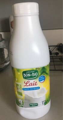 Lait demi écrémé - 3400935455048