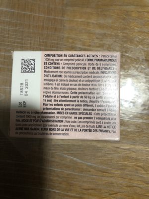Paracétamol - 3400936158832