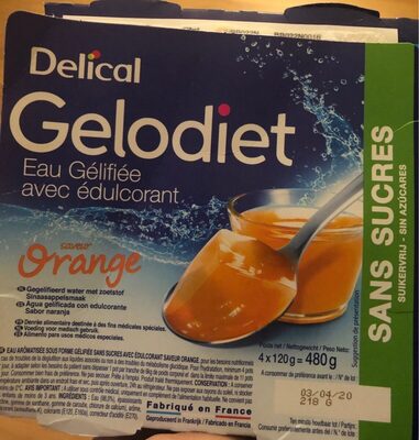 Eau gélifiée orange - 3401275378615