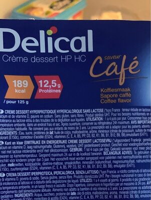 Delical cafe sans lactose - 3401297273820