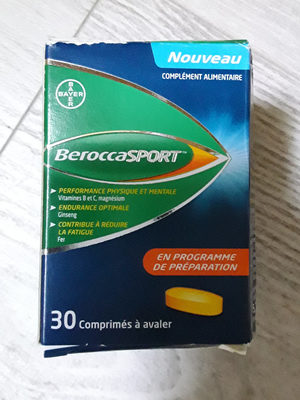 Berocca Sport Performance Physique Et Mentale 30 Comprimés - 3401360235021