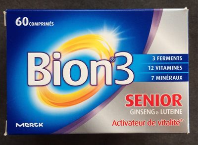 Merck Bion 3 Seniors 60 CP (digestive System) - 3401543524867