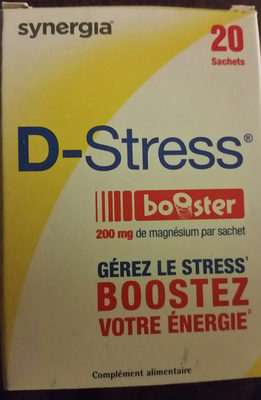 D-stress Booster - 20 Sachets - Synergia - 3401551368798