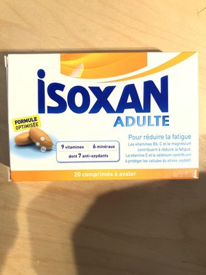Isoxan Adulte Boite De 20 Comprimés à Croquer - 3401554166858