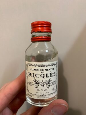 Ricqles - Alcool De Menthe- 5CL - 3401561419770