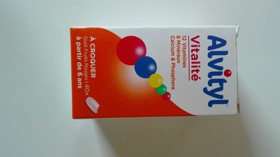 Vitalié 12 Vitamines 8 Minéraux Calcium & Phosphore - 3401595843626