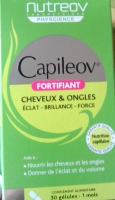 30 Gélules Capileov Fortifiant Cheveux - 3401598289186