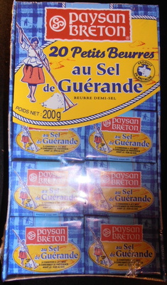 20 Petits Beurres au Sel de Guérande (80 % MG) - 3412290011050