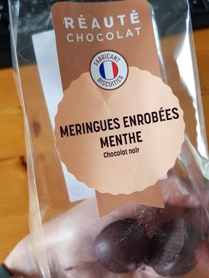 Meringues Enrobés Menthe Chocolat Noir - 3413900000006