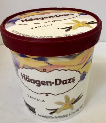 Häagen-dazs vanilla - 3415581101287