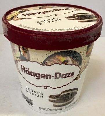Helado Cookies & Cream Häagen-Dazs - 3415581152289