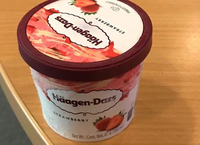 Sorvete Haagen-dazs Strawberry 100ML - 3415581312287