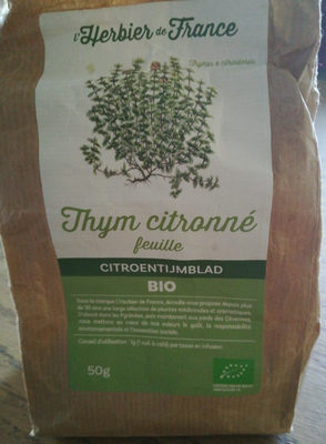 Thym Citronne Feuille - 3417960000549