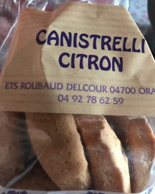 Canistrelli citron - 3418250900006