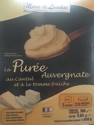 Purée Auvergnate Cantal et tomme fraiche - 3421335001062
