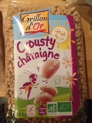 Céréales - Crousty châtaigne, très faible teneur en gluten - 3421557110061