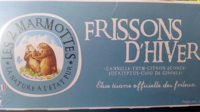 Frisson d'hiver - Infusion - Tisane - 3422150000711