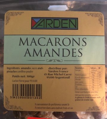 Macarons aux Amandes - 3423990001302