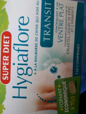 Hygiaflore Transit - 150 Comprimés - Super Diet - 3428881119203