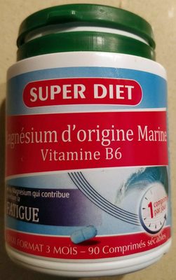 Magnésium d'origine Marine Vitamine B6 - 3428881134206