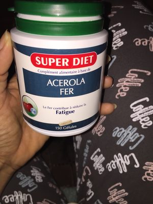 Fer Vitamine C - 150 Gélules - Super Diet - 3428881176008