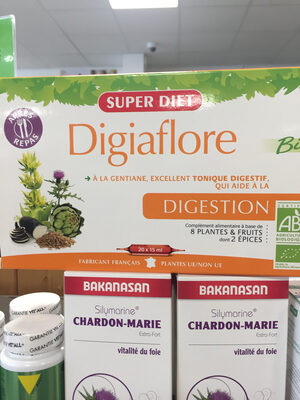 &gtdigiaflore Bio - 20 Ampoules - Super Diet - 3428881228608