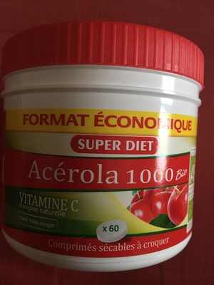 Acérola 1000 Bio Goût Fruits Rouges - 3428881610601