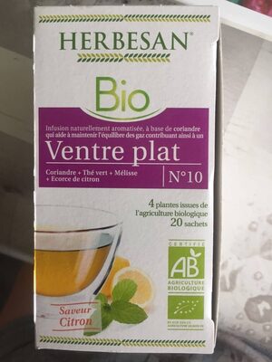 Herbesan Ventre Plat Bio - 20 Sachets - Herbesan - 3428883638009