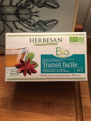Herbesan Transit Facile - 20 Sachets - Herbesan - 3428883660208