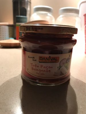 Sauce Au Tofu Facon Bolognaise - 3431590013212