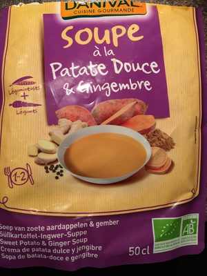 Soupe à la patate douce & gingembre - 3431590013908