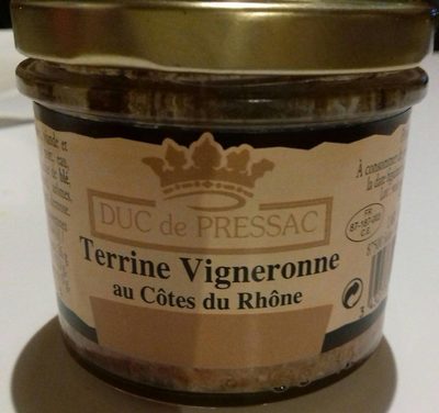 Terrine vigneronne - 3432770039497