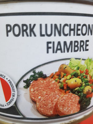pork lincheon meat fiambre - 3434350004819