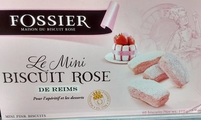 Biscuit Rose Mini 110G X12 !car Fossier - 3435070024842