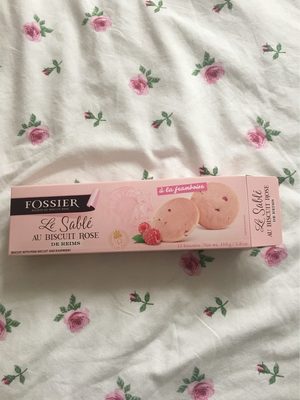 Le Sablé au Biscuit Rose à la framboise - 3435070032205