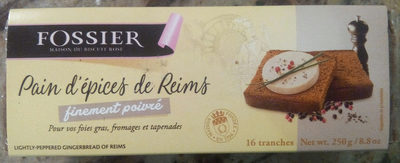 Pain D'épices De Reims Poivré - 3435070118060