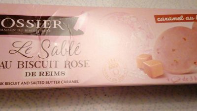 Le sablé au biscuit rose - 3435077009583