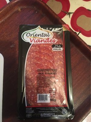 Chorizo de boeuf et volaille halal 16 tranches - 3436590082459